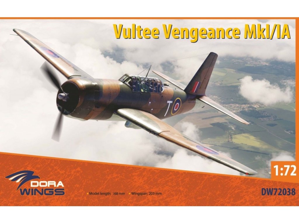 DORA WINGS 1/72 Vultee Vengeance Mk I/IA