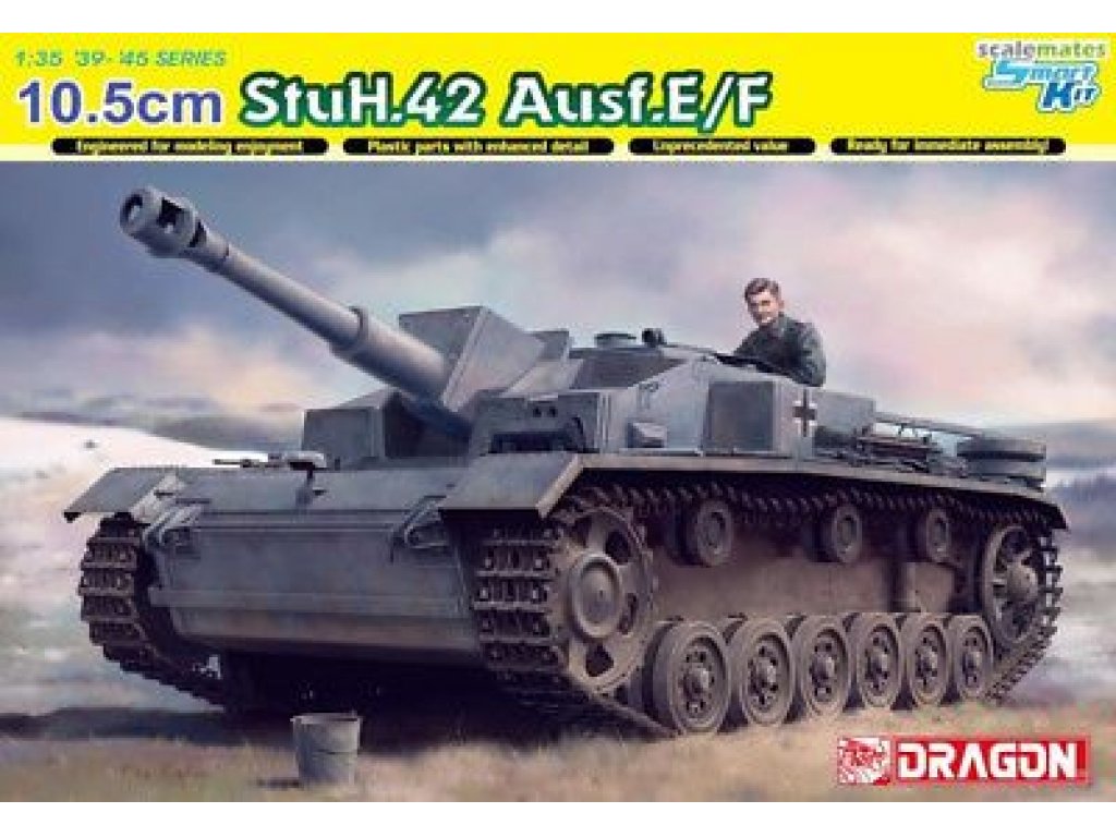 DRAGON 1/35 10,5cm STUH.42 AUSF.E/F