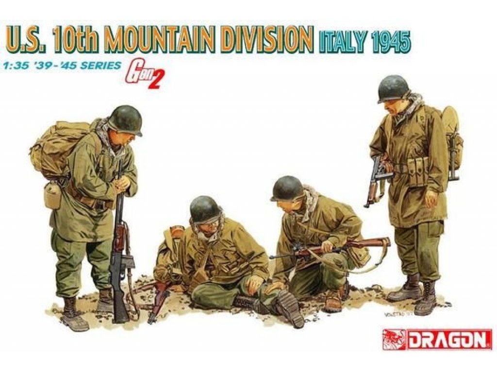 DRAGON 1/35 10TH MOUNTAIN DIVISION 1945