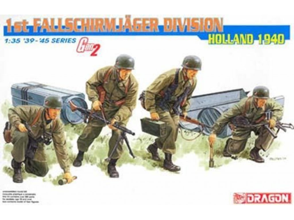 DRAGON 1/35 1St Fallschmirjager  Division. 