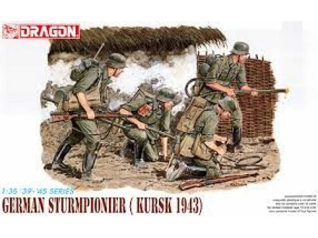 DRAGON 1/35 GERMAN STURMPIONIER (KURSK 1943)