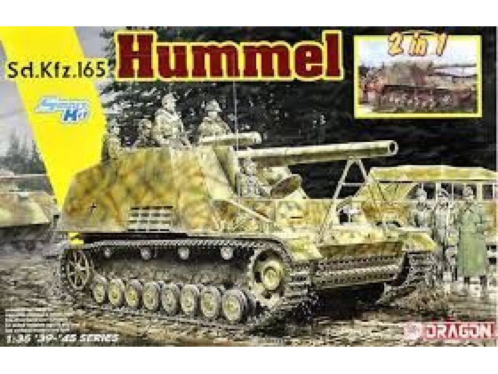 DRAGON 1/35 Hummel Earlyl/Late Production2in1