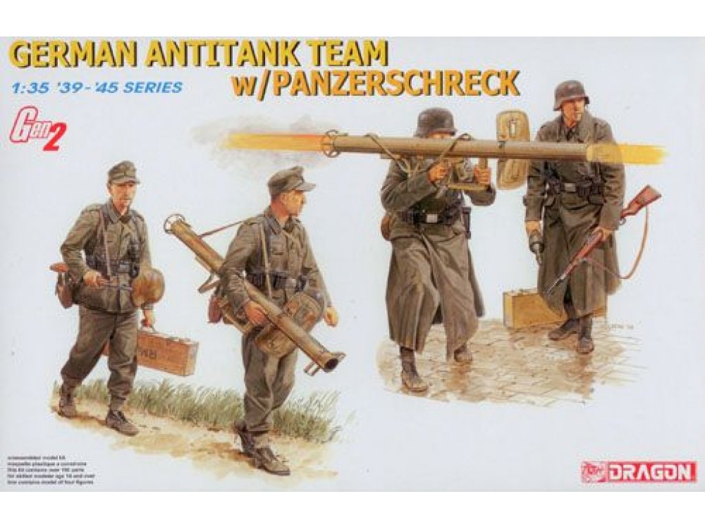 DRAGON 1/35 Panzerschreck Teams