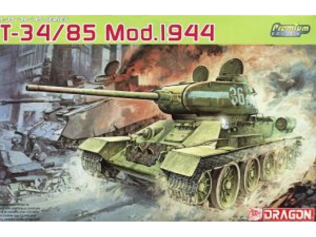 DRAGON 1/35 T-34/85 Mod.1944 Premiun Edition