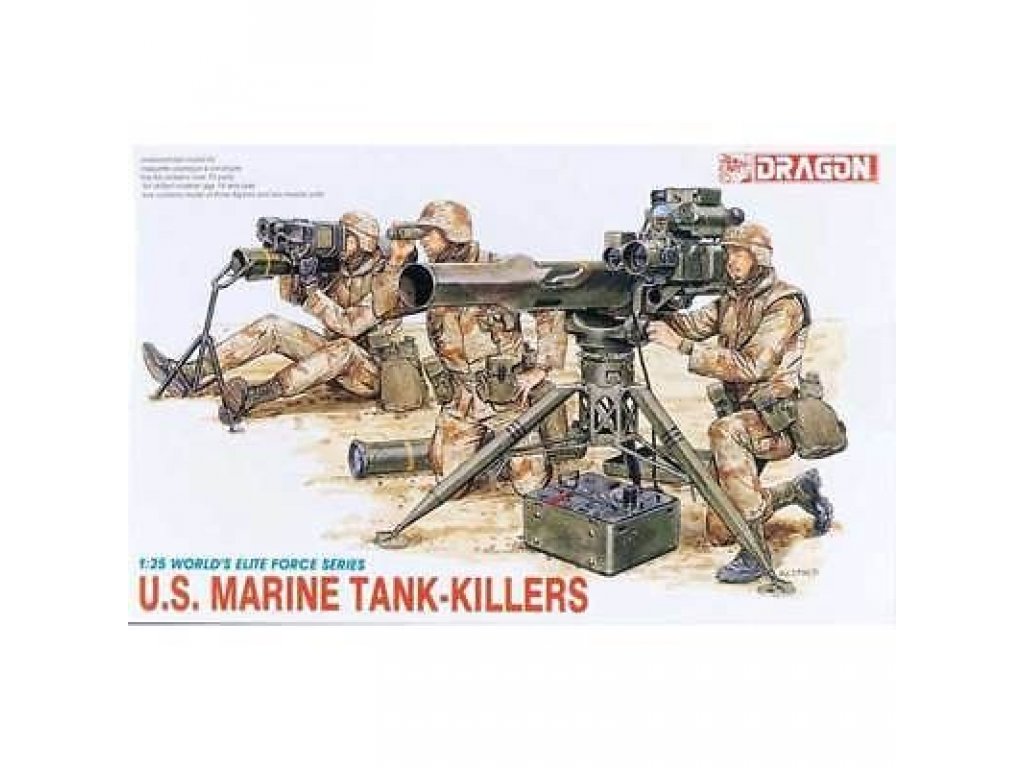 DRAGON 1/35 U.S. marine tank killers