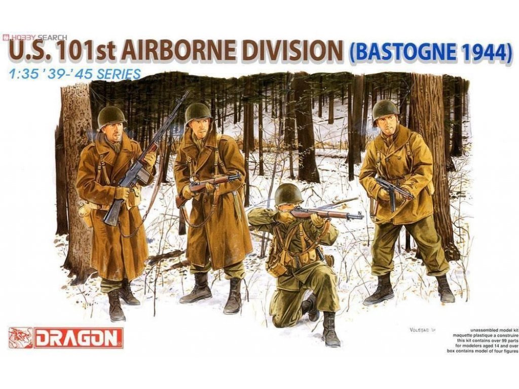 DRAGON 1/35 US 101st Airborne Bastogne 1944