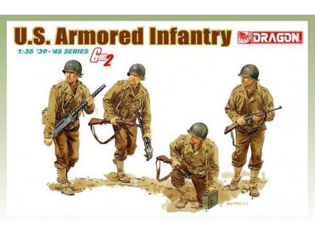 DRAGON 1/35 US ARMORED INFANTRY GEN2