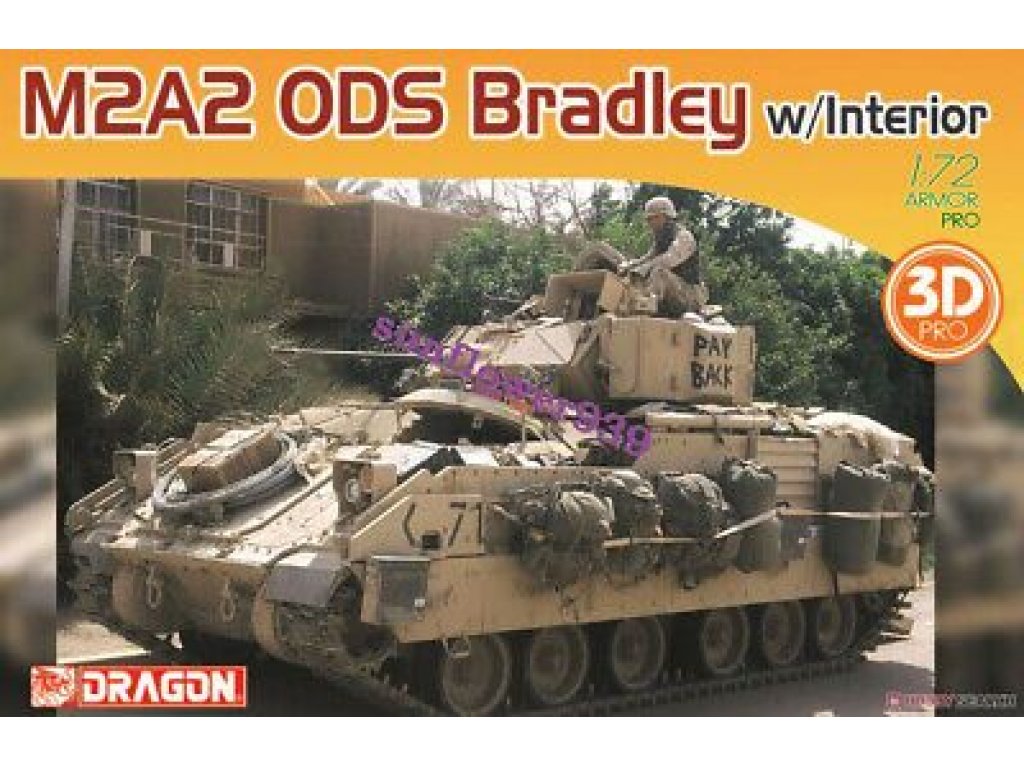 DRAGON 1/72 M2A2 ODS Bradley w/Interior