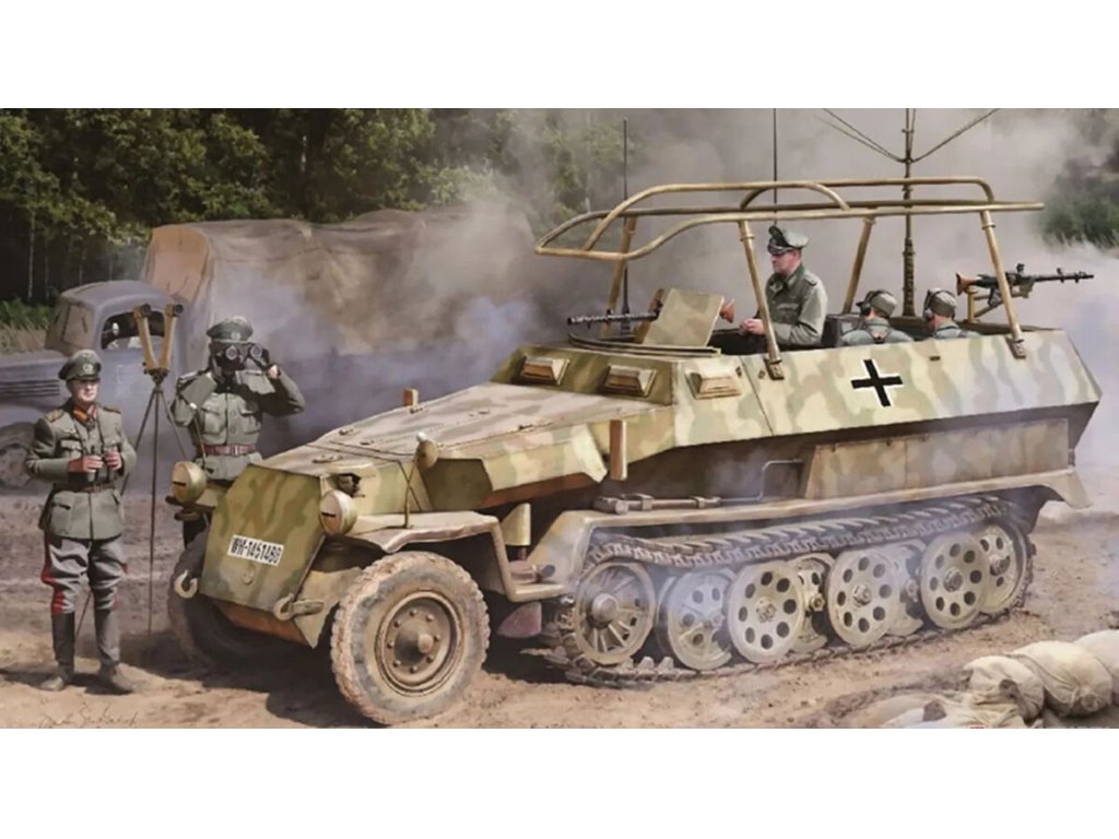 DRAGON 6442 1/35 Sd.Kfz.251/6 Ausf. C Command Vehicle 