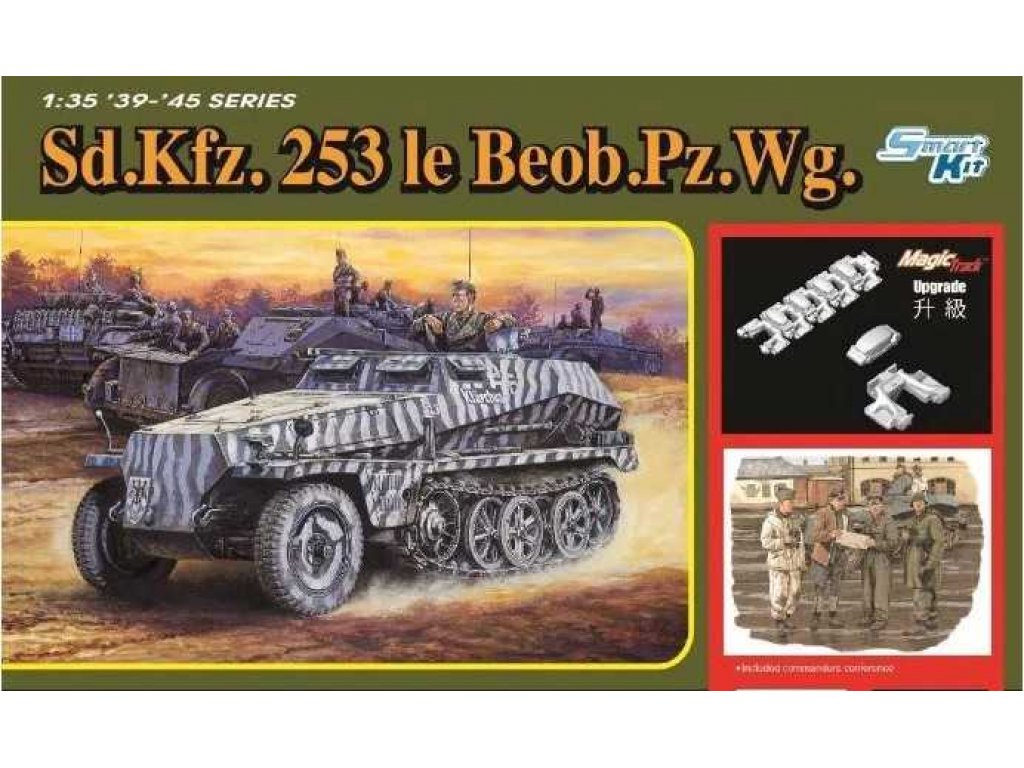 DRAGON 6482 Sd.Kfz.253 le Beob.Pz.Wg. 1/35