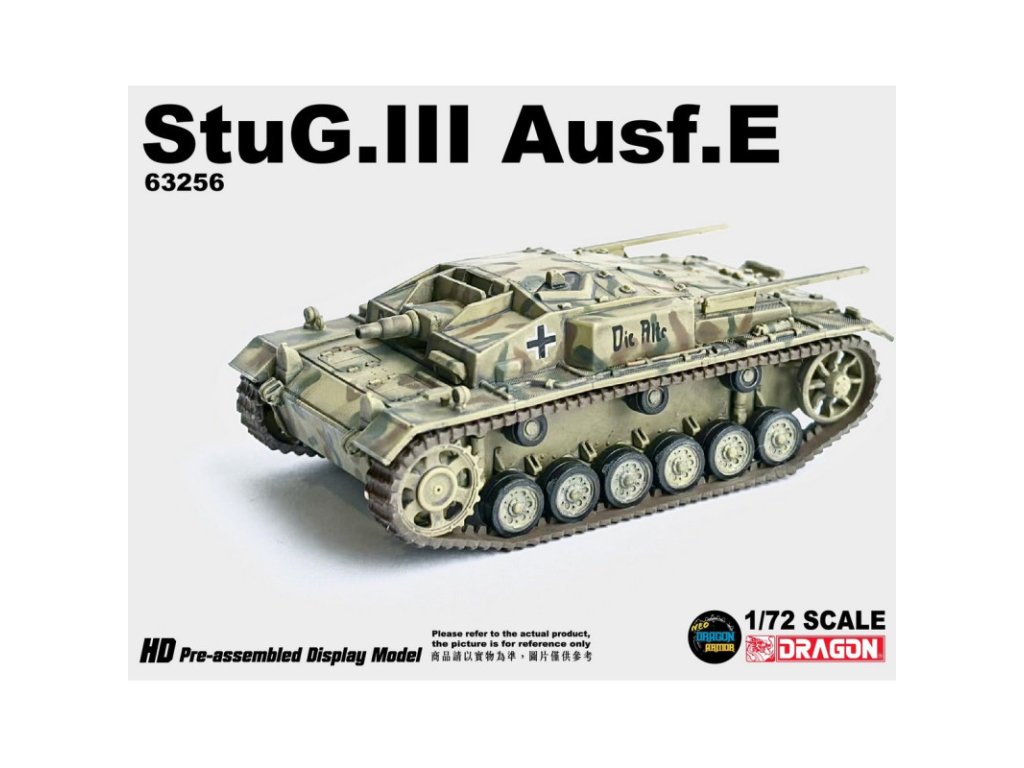 DRAGON ARMOR 1/72 63256 StuG.III Ausf.E