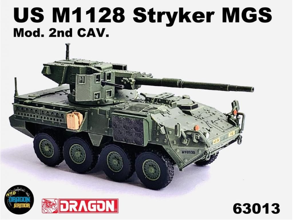 DRAGON ARMOR 1/72 US M1128 Stryker MGS Mod. 2nd CAV.