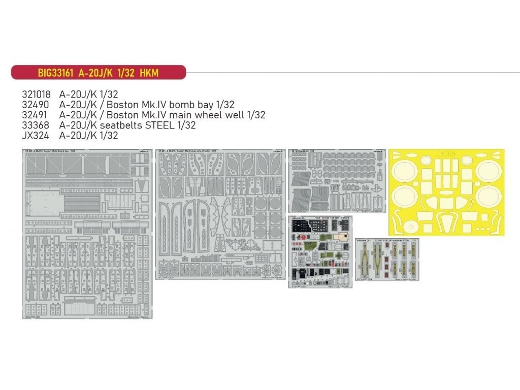ED BIGED 1/32 A-20J/K Boston for HKM
