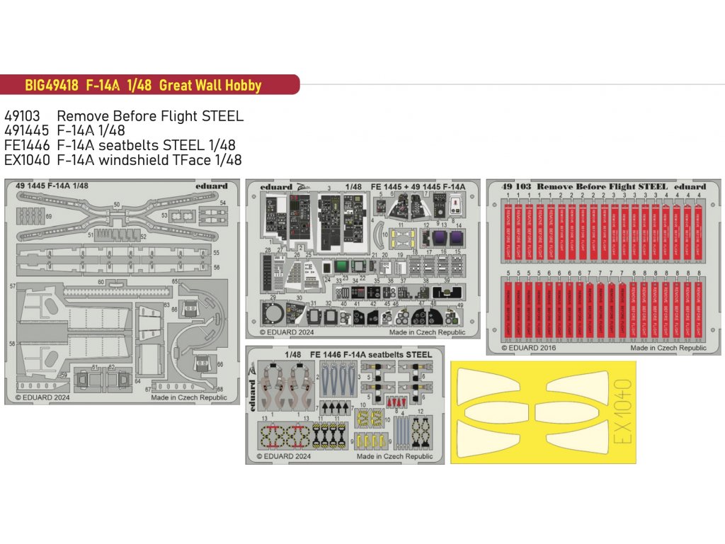 ED BIGED 1/48 F-14A Tomcat for GWH