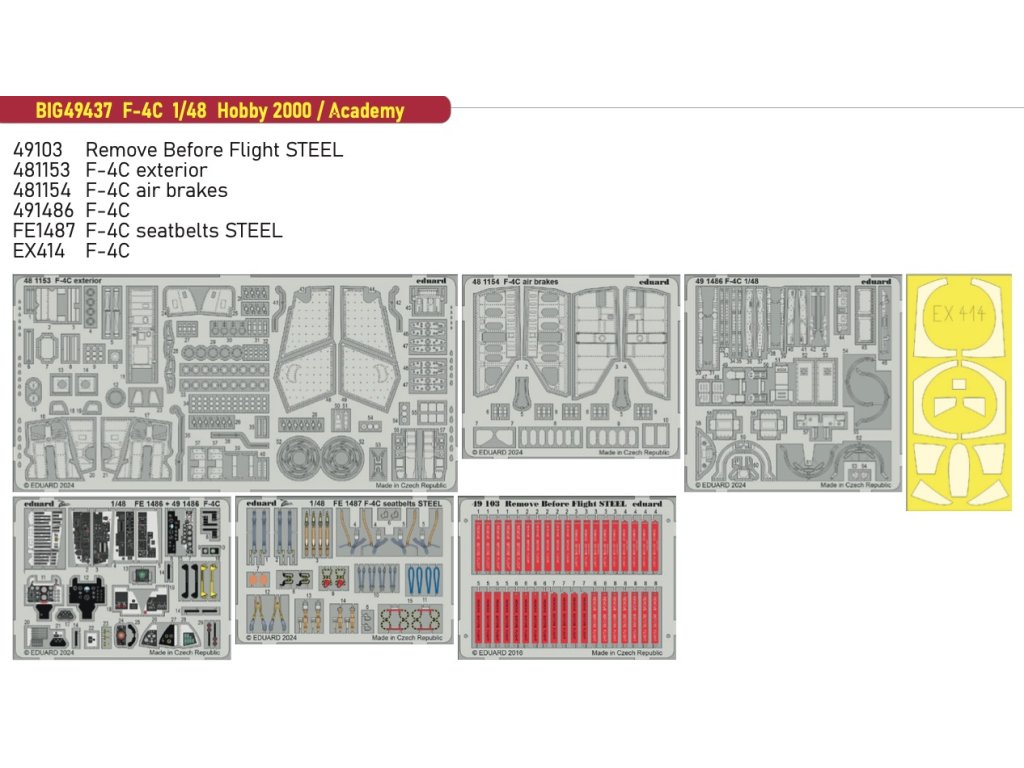 ED BIGED 1/48 F-4C Phantom II for ACA/H2000