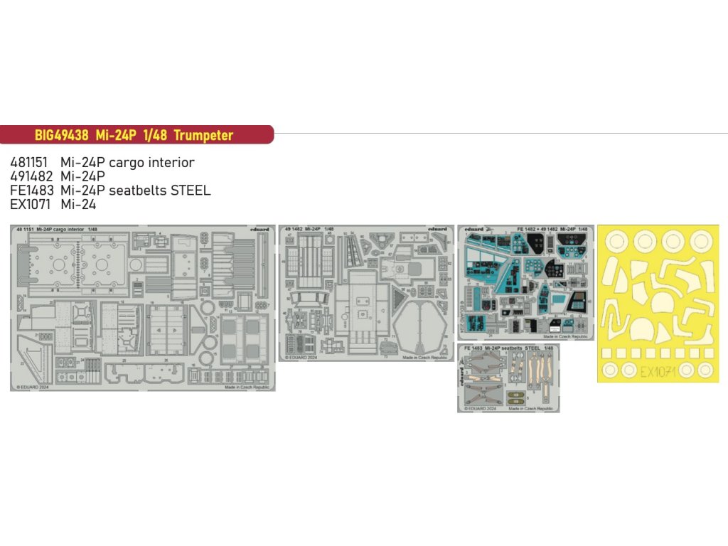 ED BIGED 1/48 Mi-24P Hind for TRU