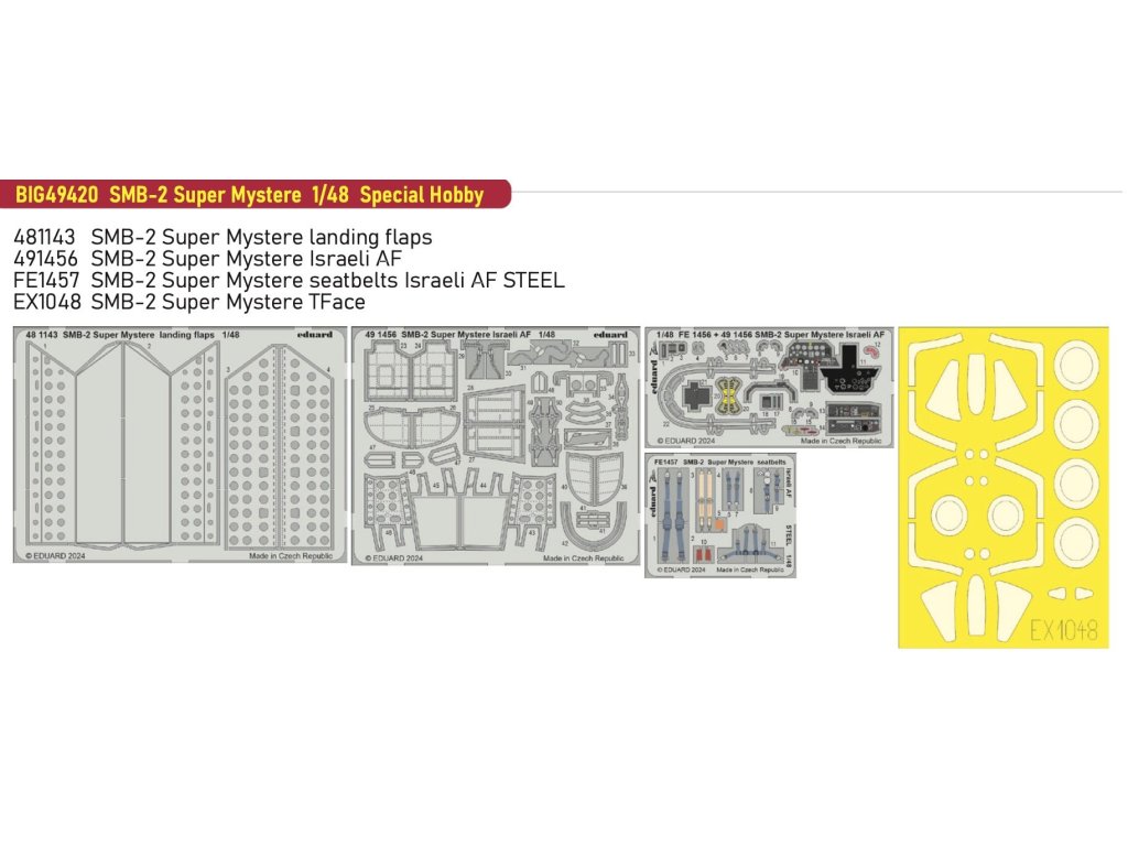 ED BIGED 1/48 SMB-2 Super Mystere for SH