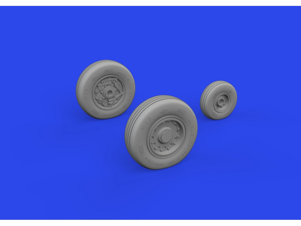 ED BRASSIN 1/48 A-10C Thunderbolt II Warthog wheels for GWH