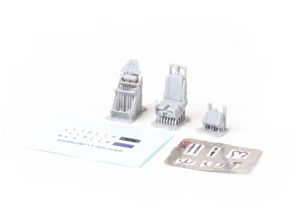 ED BRASSIN 1/72 F-35B Lighting II ejection seat PRINT for TAM