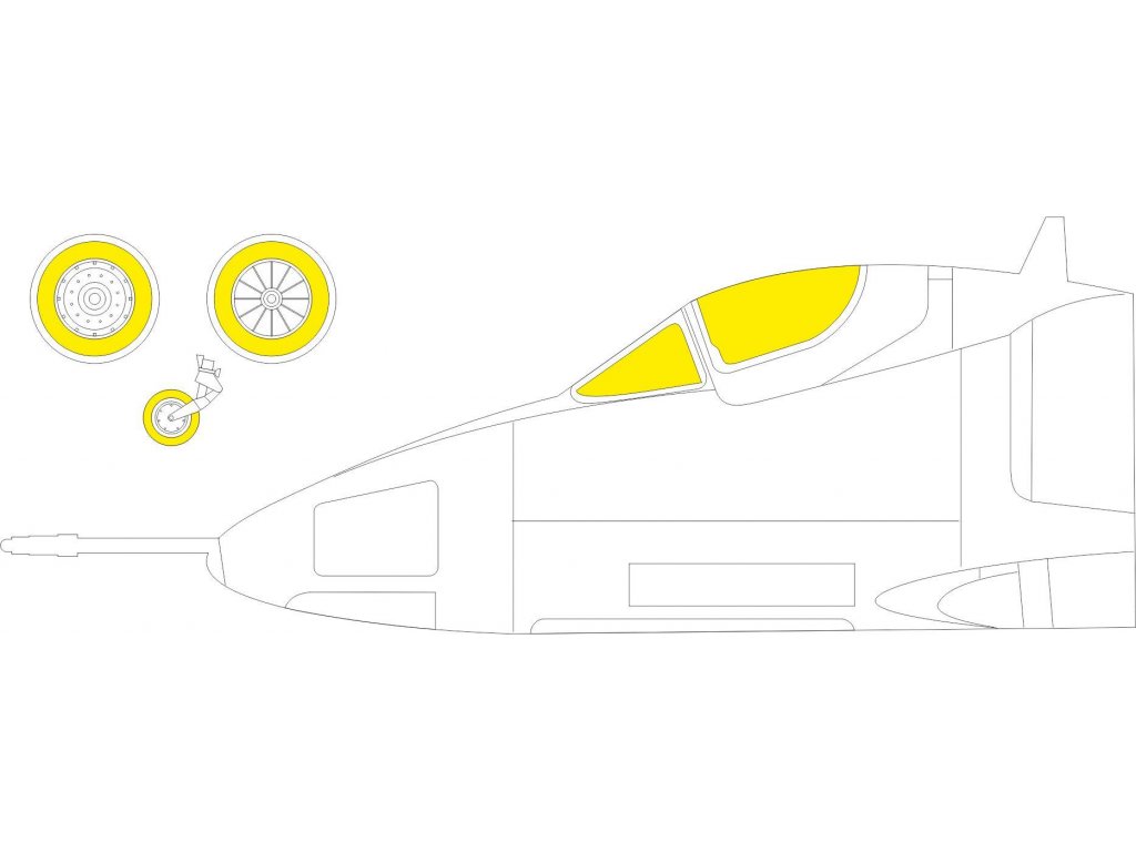 ED MASK 1/48 A-4C Skyhawk TFace for H2000/HAS