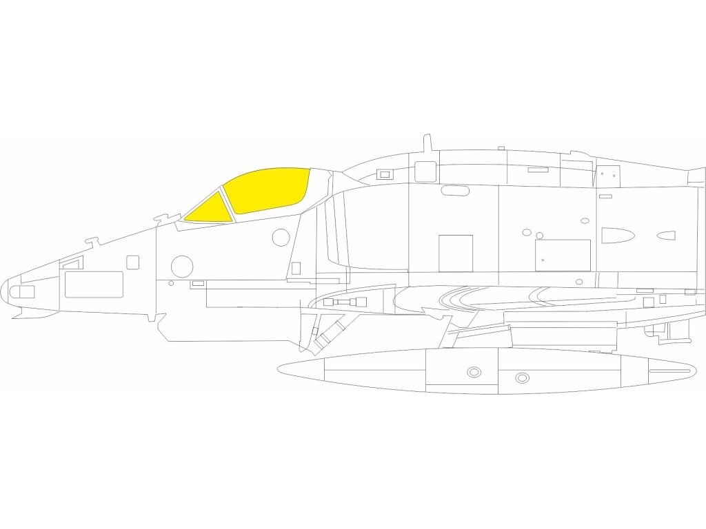 ED MASK 1/48 A-4M Skyhawk TFace for MAGICF