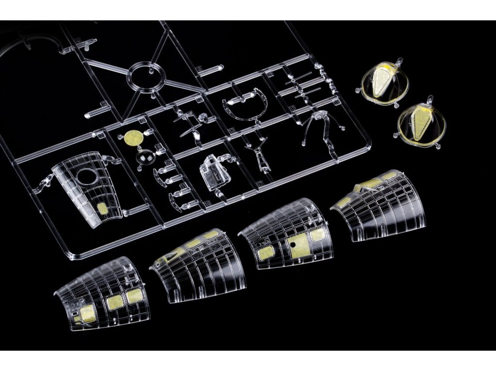 ED MASK 1/48 B-17F Flying Fortress (altern.nose, frame X) TFace for EDU