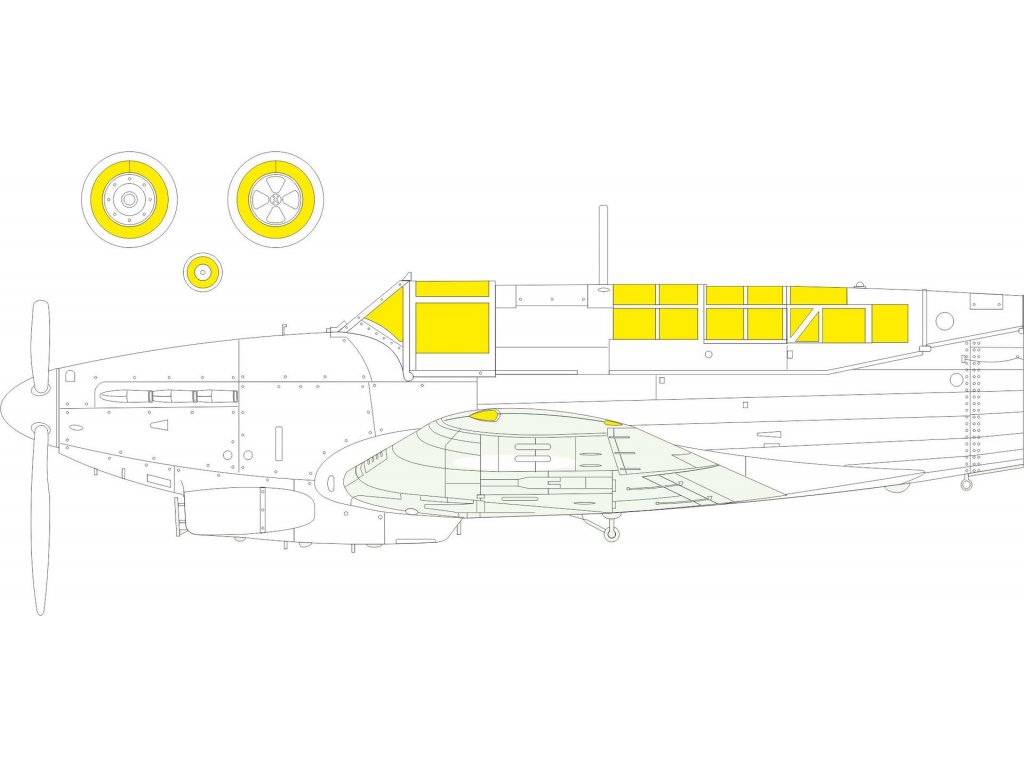 ED MASK 1/48 Fulmar Mk.II for TRU