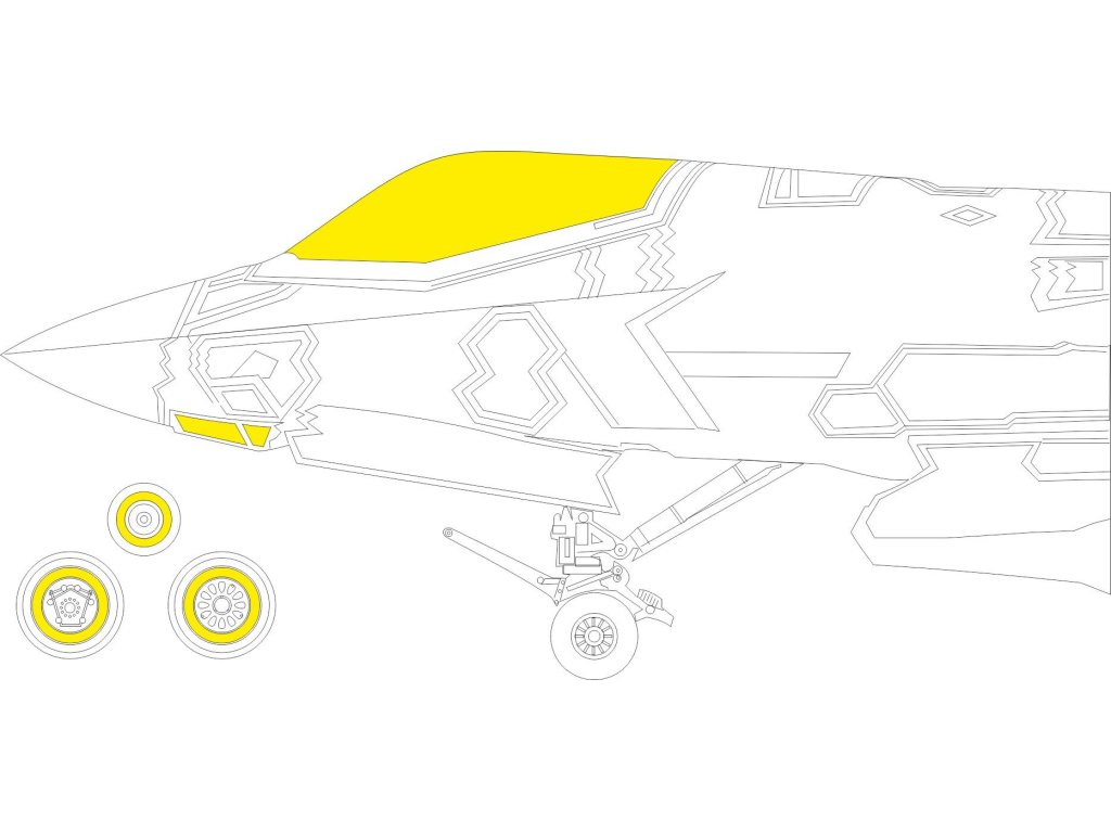 ED MASK 1/72 F-35B Lighting II for TAM