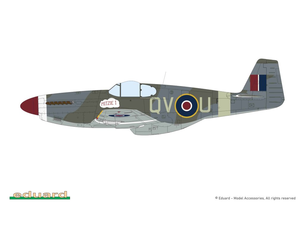 ED PROFIPACK 1/48 Mustang Mk.III