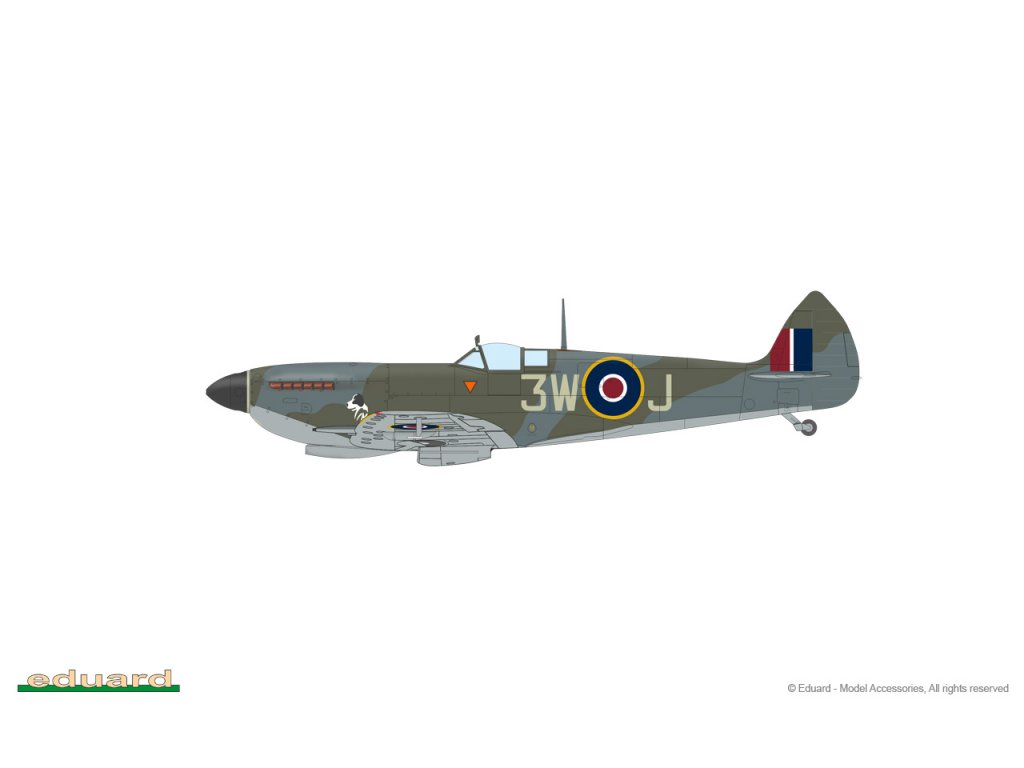 ED PROFIPACK 1/48 Spitfire Mk.XVI High Back 