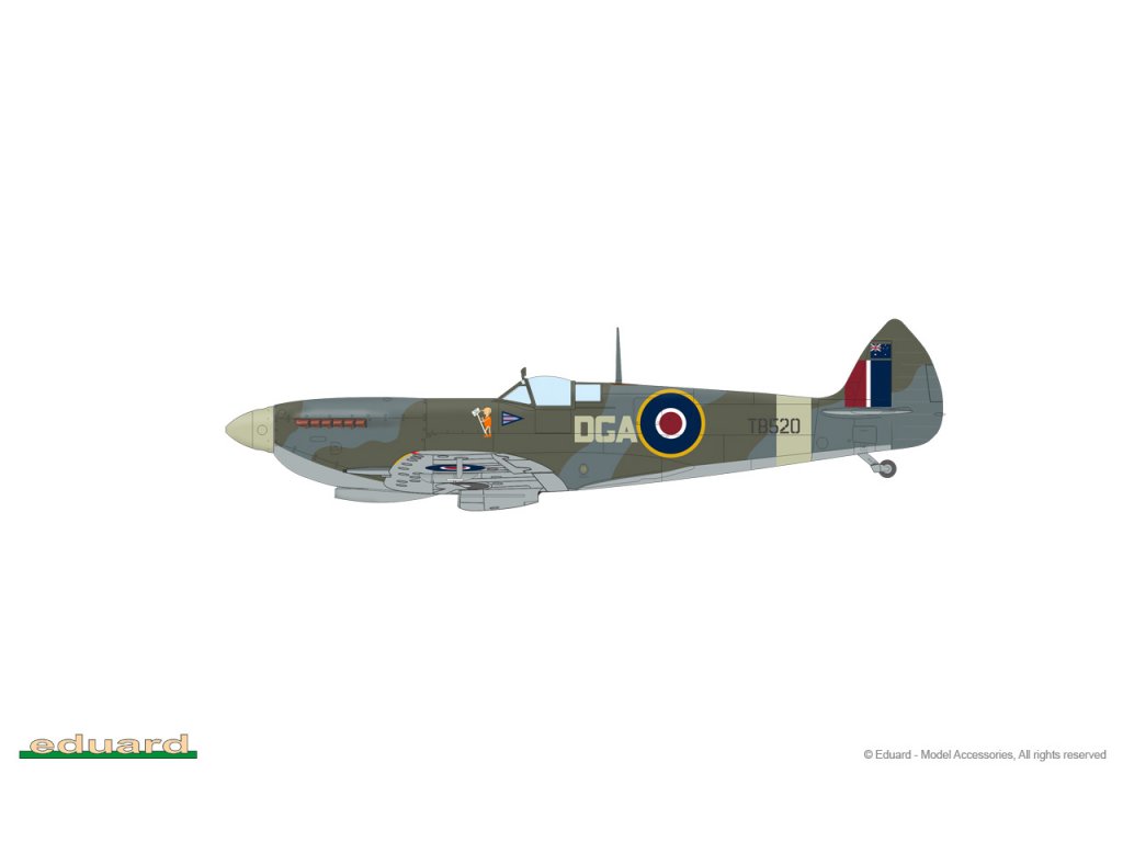 ED PROFIPACK 1/48 Spitfire Mk.XVI High Back 