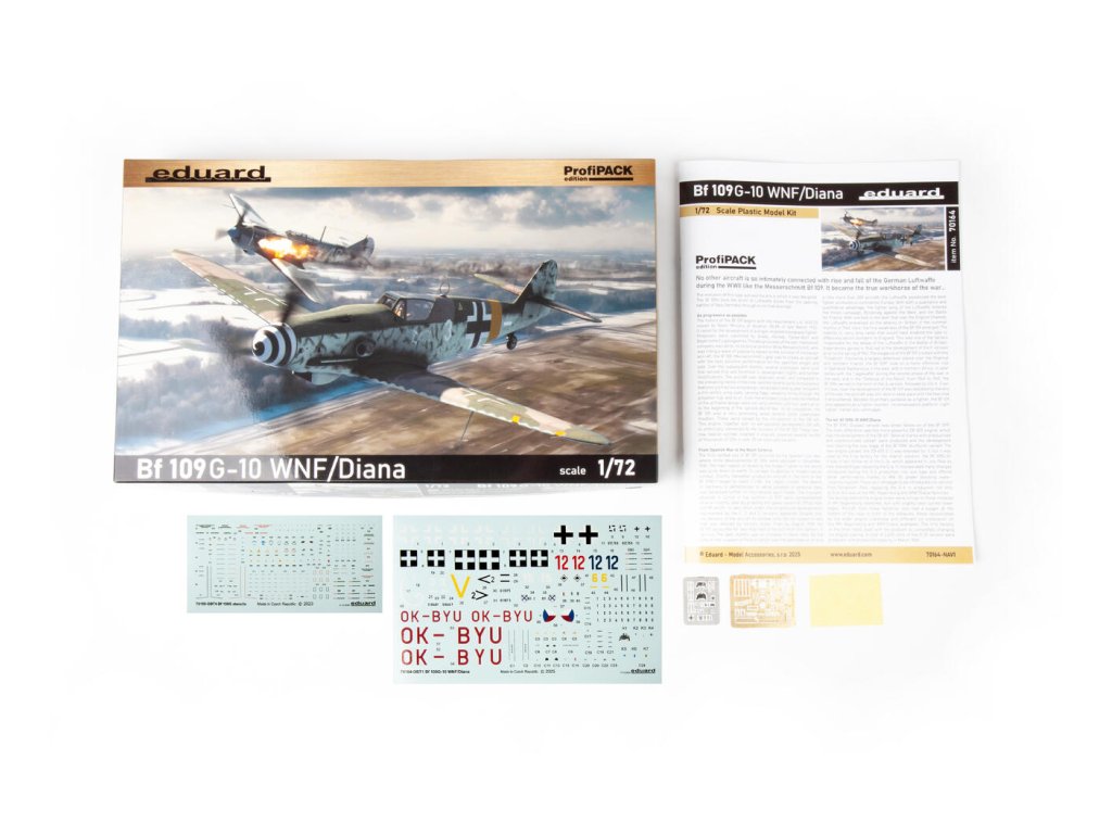 ED PROFIPACK 1/72 Bf 109G-10 WNF/Diana  