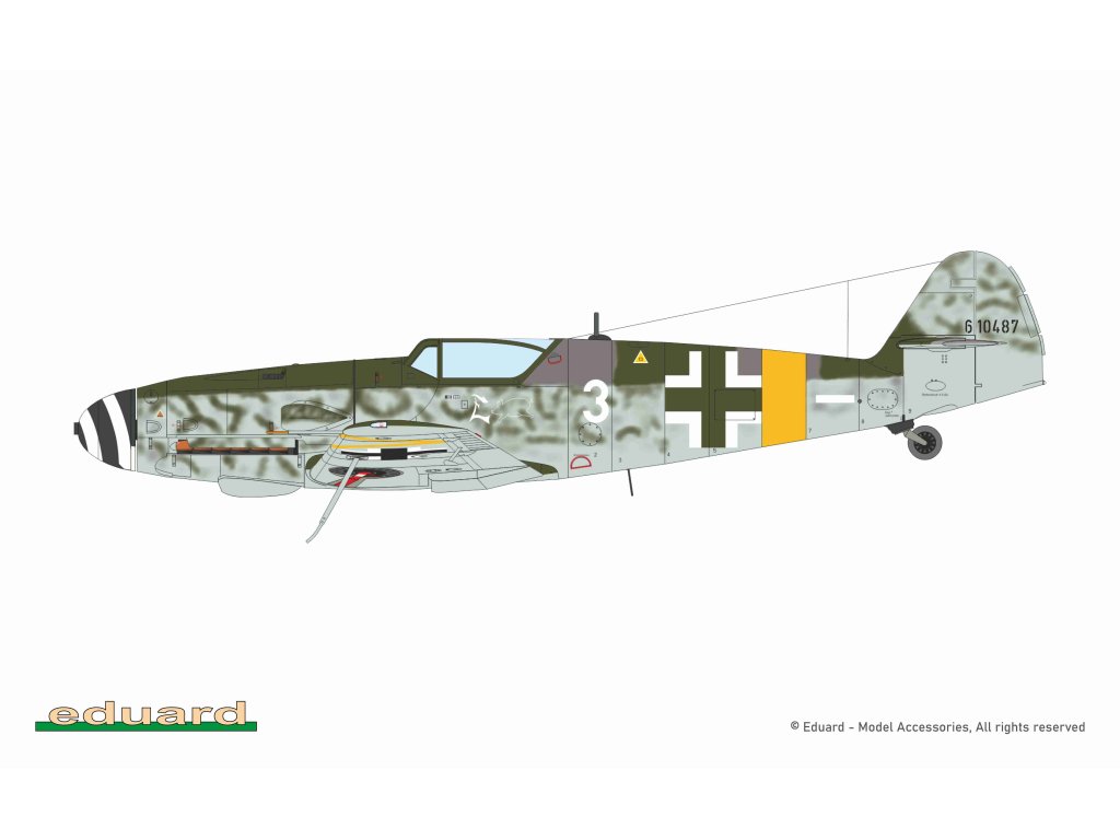 ED PROFIPACK 1/72 Bf 109G-10 WNF/Diana  