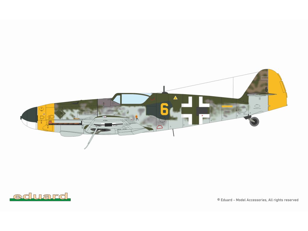 ED PROFIPACK 1/72 Bf 109G-10 WNF/Diana  