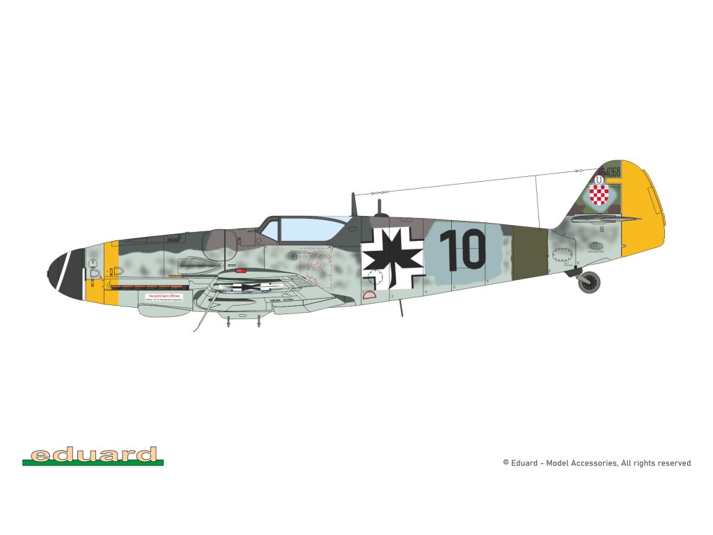 ED PROFIPACK 1/72 Bf 109G-14