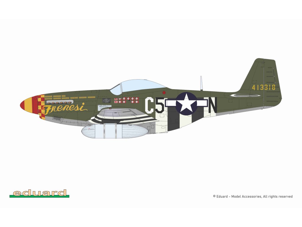 ED PROFIPACK 1/72 P-51D-5 Mustang 