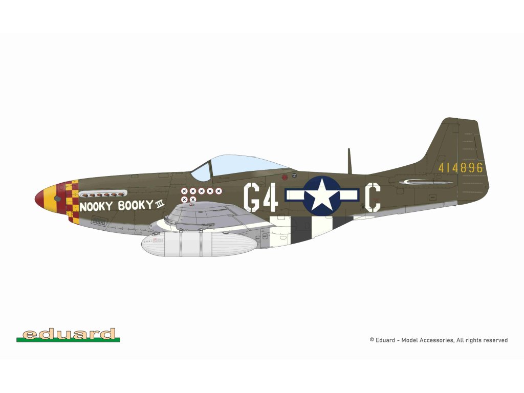 ED PROFIPACK 1/72 P-51D Mustang 