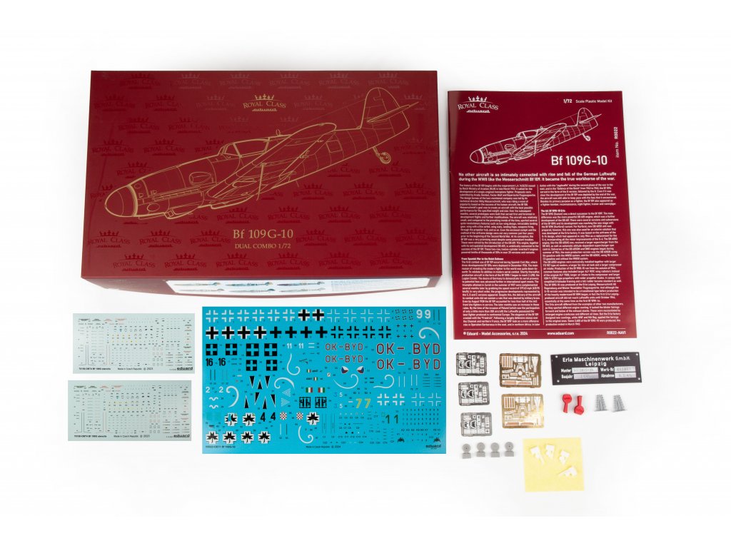 ED ROYAL CLASS 1/72 ME 109G-10 G-14/AS