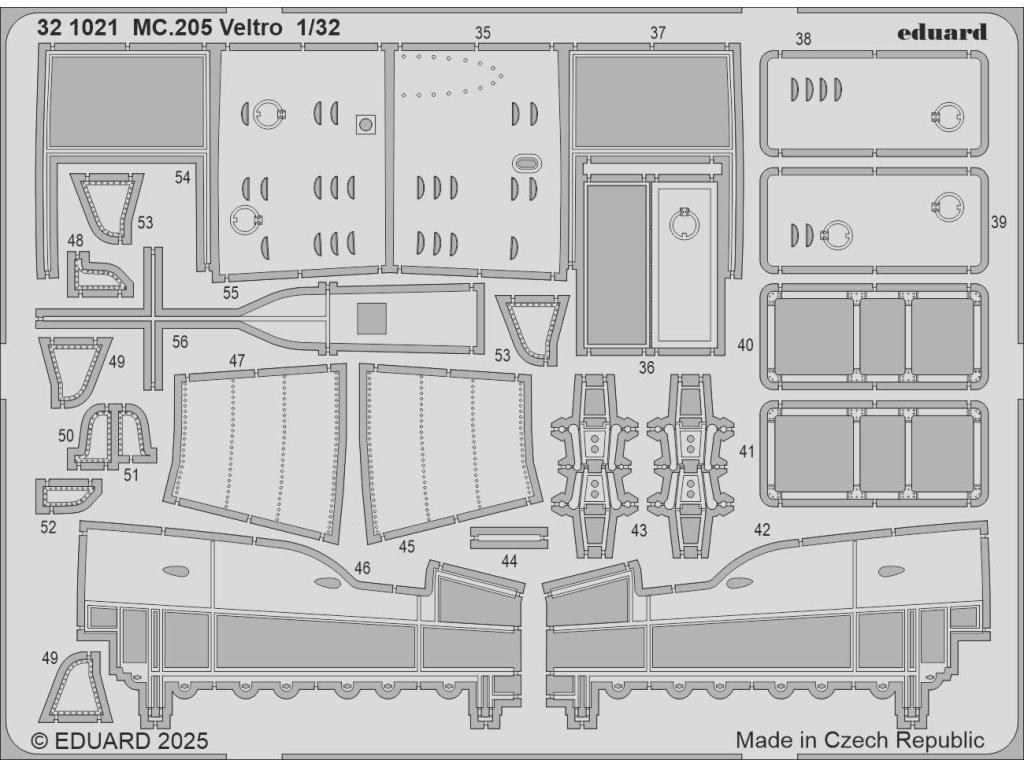 ED SET 1/32 MC.205 Veltro for ITA