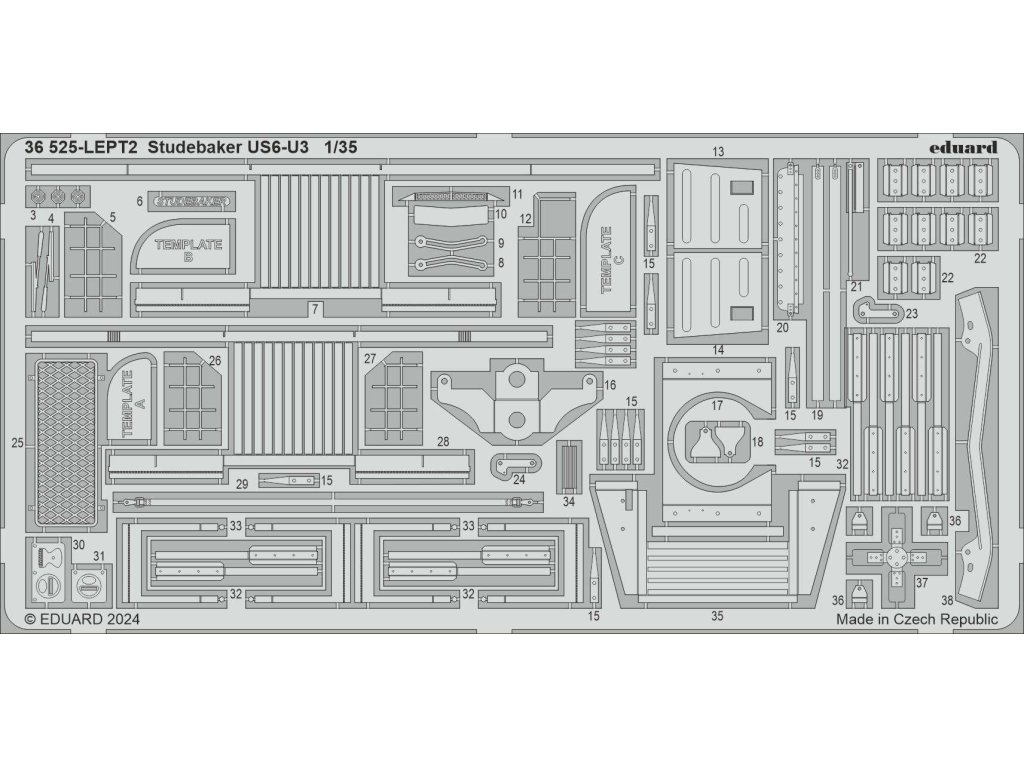 ED SET 1/35 Studebaker US6-U3 (ICM)