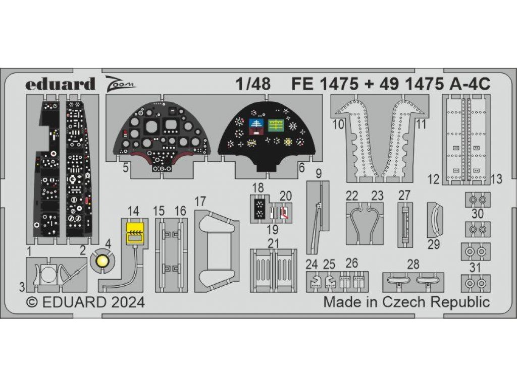 ED SET 1/48 A-4C Skyhawk for H2000/HAS