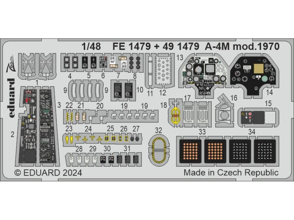 ED SET 1/48 A-4M Skyhawk mod. 1970 for MAGICF