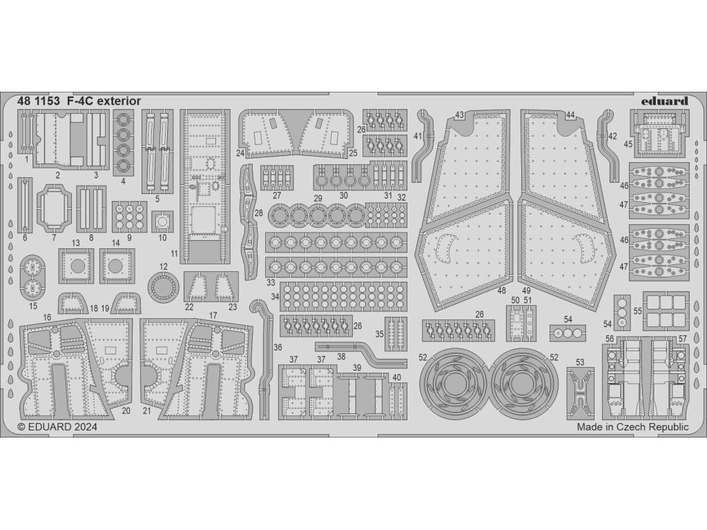 ED SET 1/48 F-4C Phantom II exterior  for H2000/ACA