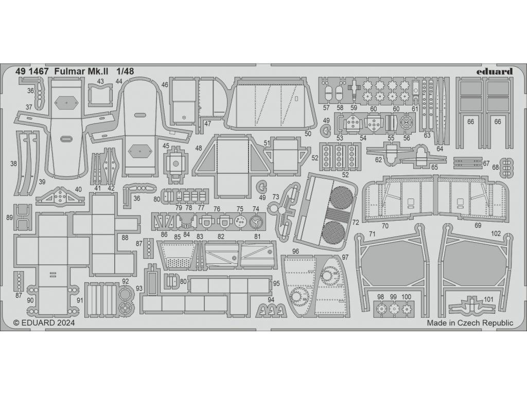 ED SET 1/48 Fulmar Mk.II for TRU