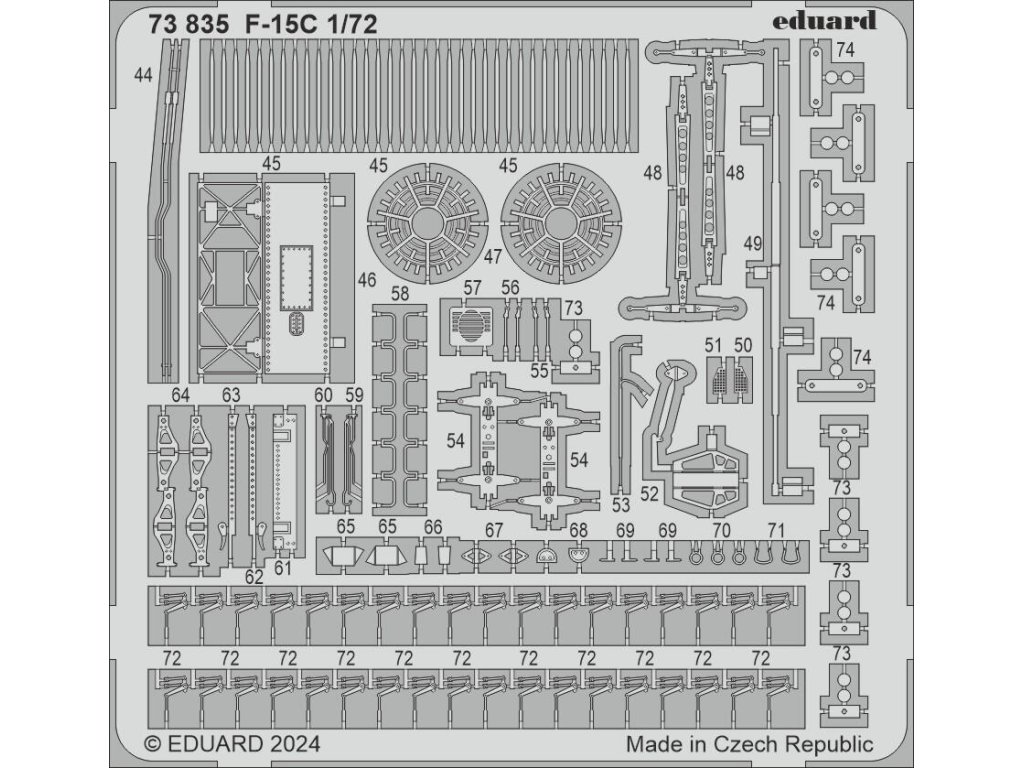 ED SET 1/72 F-15C Eagle for FINEM