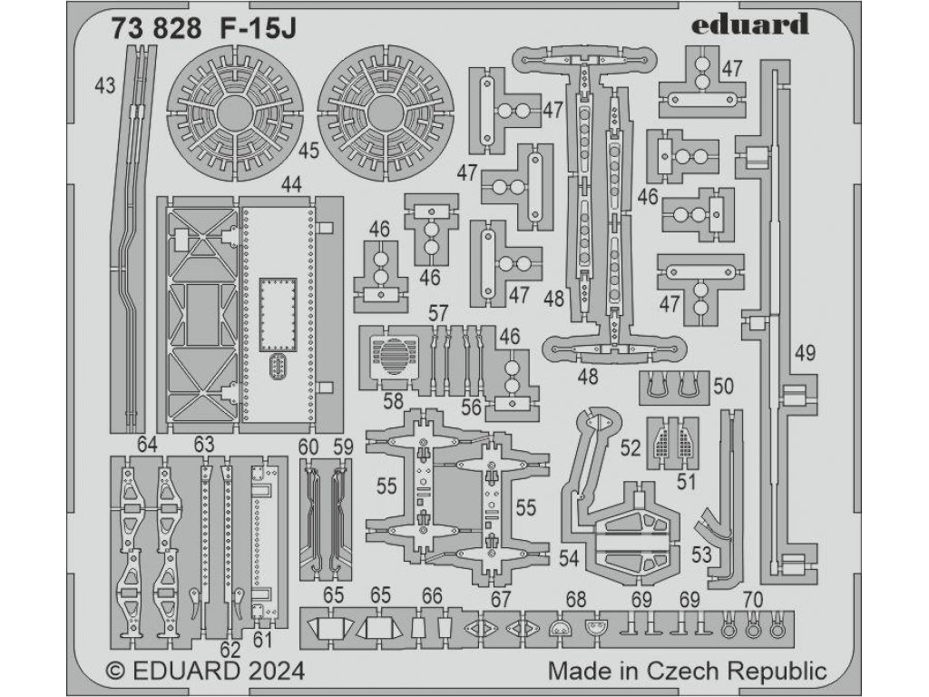 ED SET 1/72 F-15J for FINEMOLDS