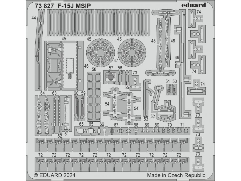 ED SET 1/72 F-15J MSIP for FNM