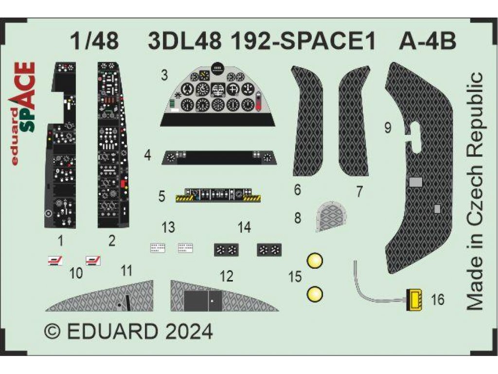 ED SPACE3D 1/48 A-4B Skyhawk SPACE for H2000/HAS