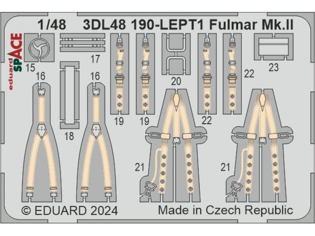 ED SPACE3D 1/48 Fulmar Mk.II SPACE for TRU