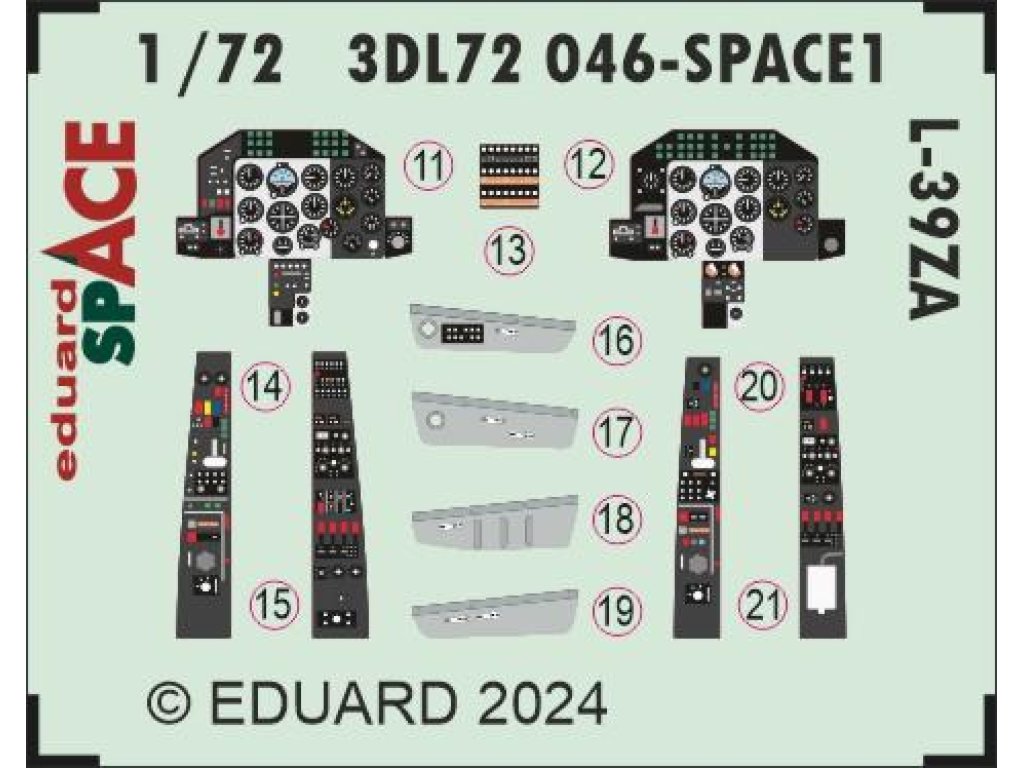 ED SPACE3D 1/72 L-39ZA Albatros SPACE for EDU